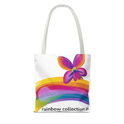 Kawaii Trans Rights Panda Tote Bag | LGBTQ+ Pride Rainbow Activist Bag