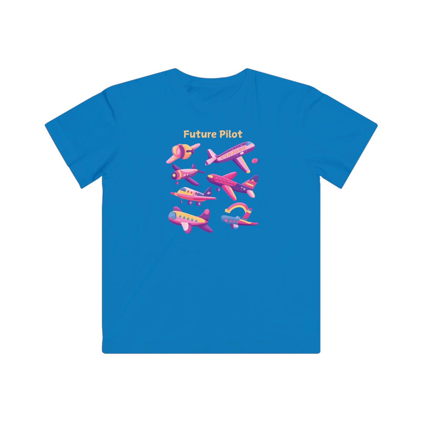 Future Pilot Kids T-Shirt | Cute Aviation Design | STEM Gift for Children