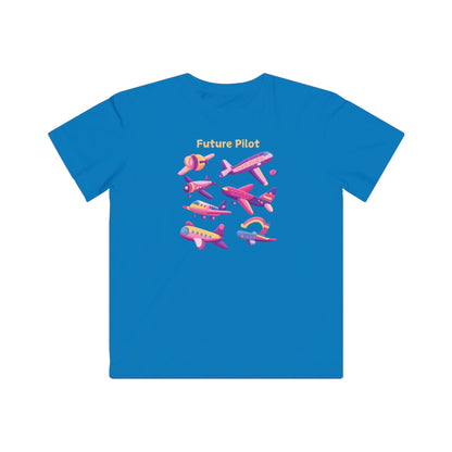 Future Pilot Kids T-Shirt | Cute Aviation Design | STEM Gift for Children