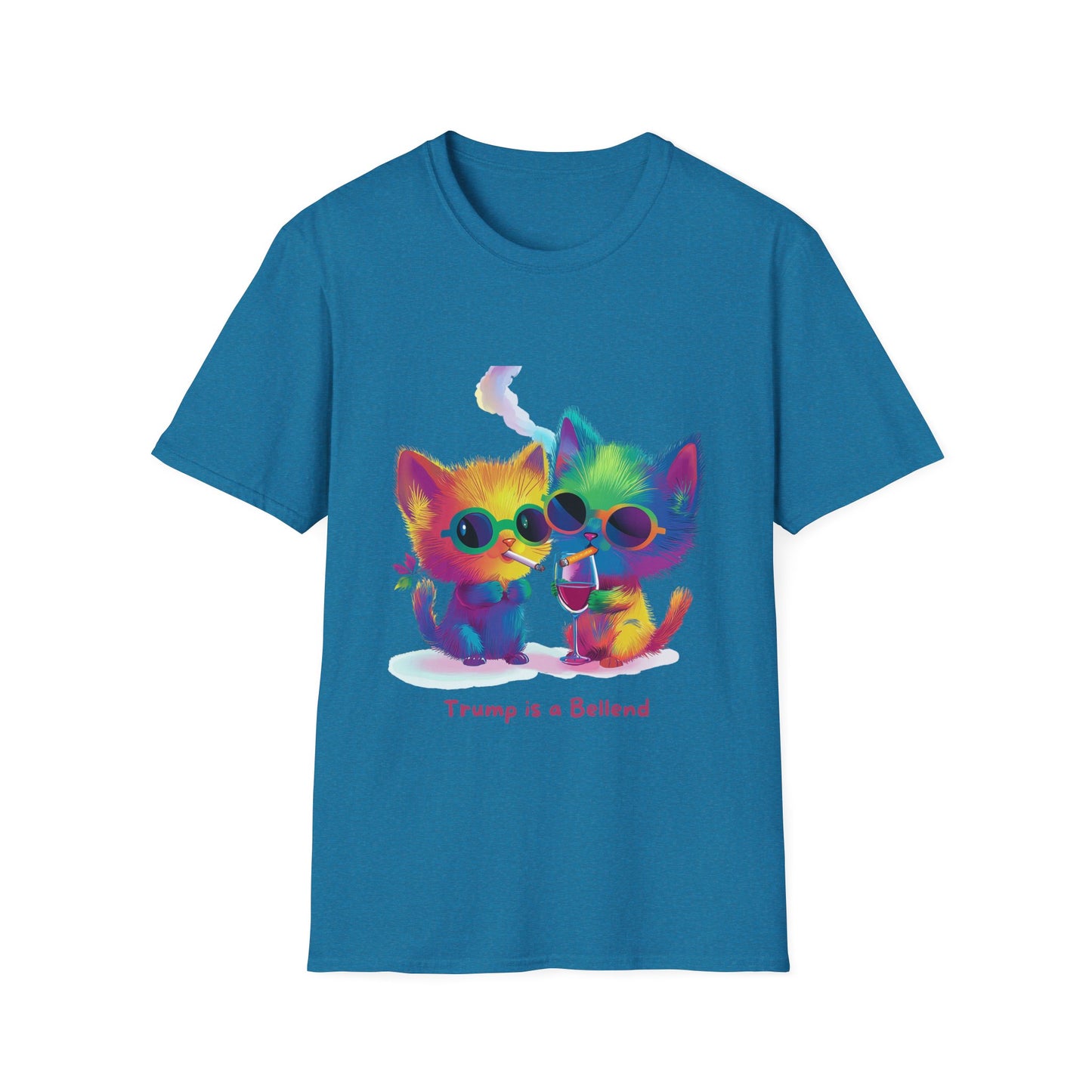 Rainbow Kittens Anti-Trump T-Shirt | Cute Political Statement Tee