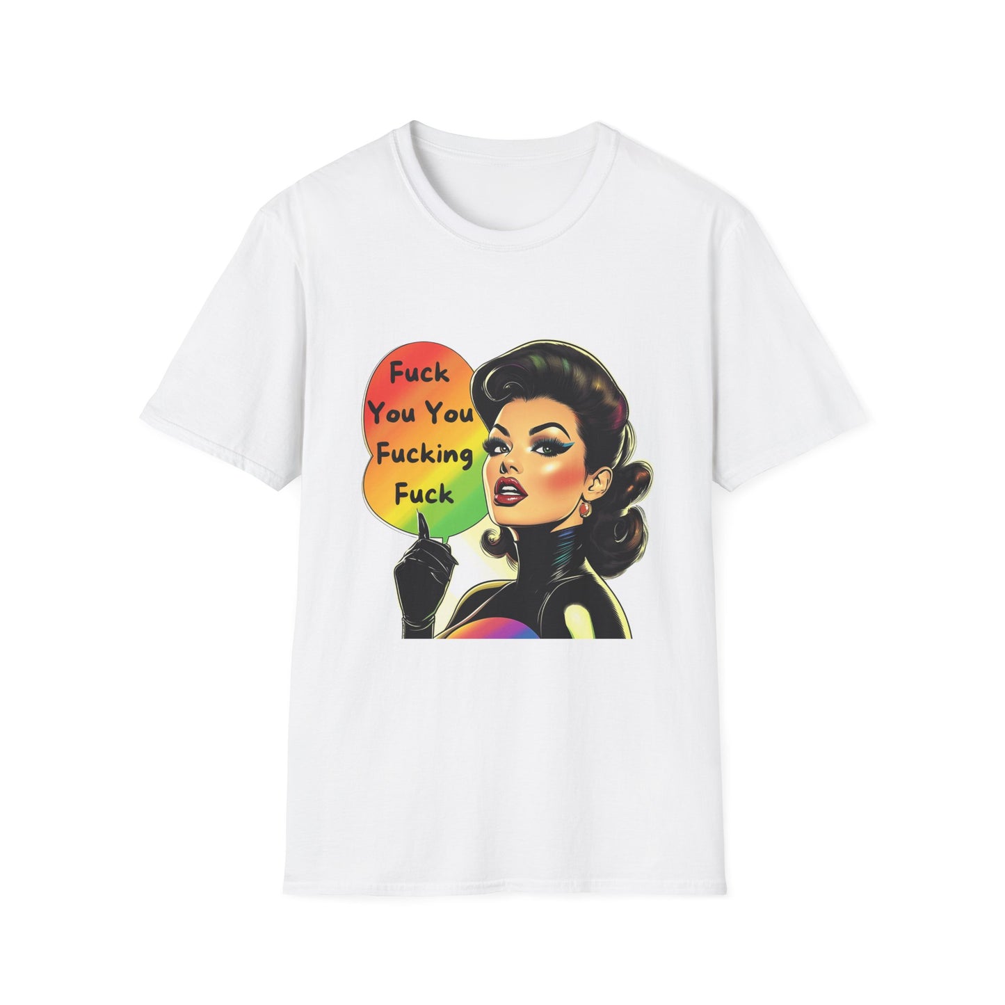 Vintage Sass Retro Pin-Up T-Shirt | Unfiltered Attitude Tee