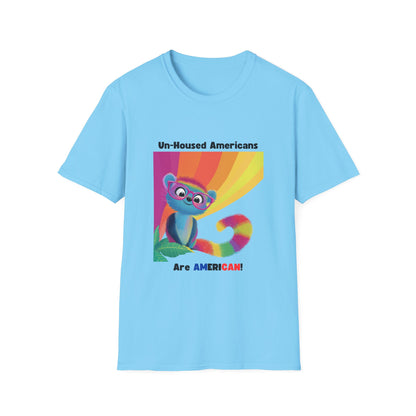 Kawaii Housing Rights T-Shirt | Un-Housed Americans Activist Tee