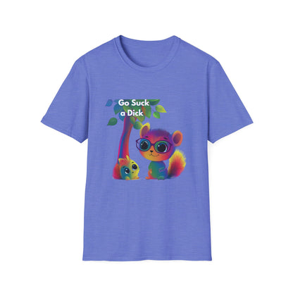 Kawaii Activism Rainbow Critters T-Shirt | Cute Protest Tee