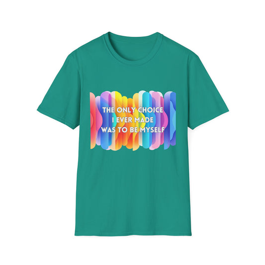 Rainbow Authenticity T-Shirt | Be Myself Pride Tee