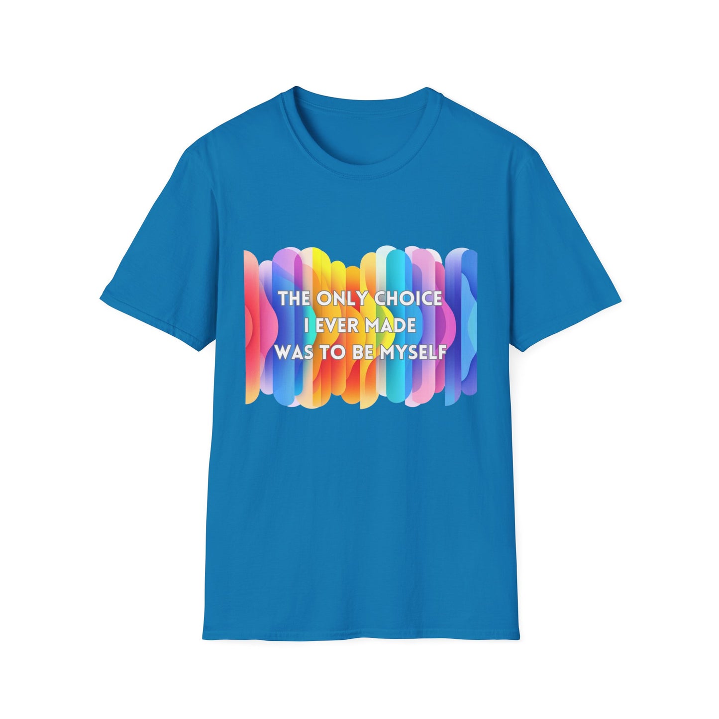 Rainbow Authenticity T-Shirt | Be Myself Pride Tee