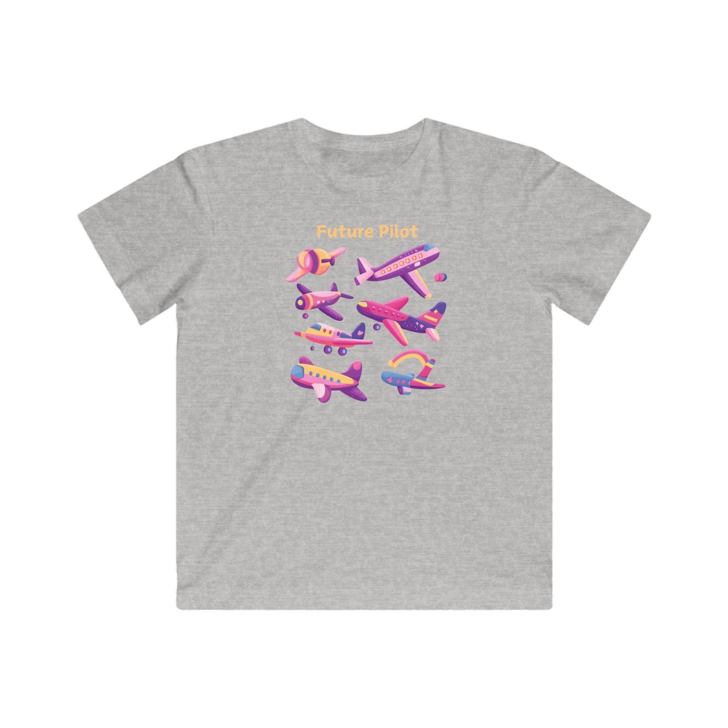 Future Pilot Kids T-Shirt | Cute Aviation Design | STEM Gift for Children