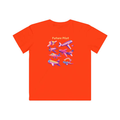 Future Pilot Kids T-Shirt | Cute Aviation Design | STEM Gift for Children