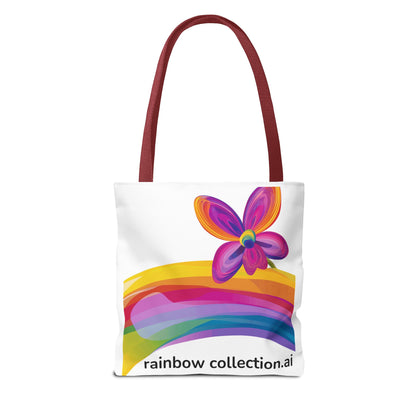 Rainbow Bunny WTF Tote Bag | LGBTQ+ Pride Statement Bag