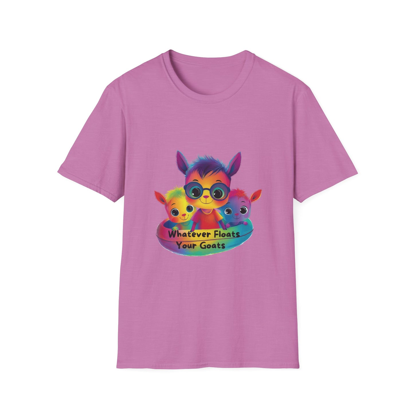 Kawaii Goats Squad Whatever Floats Your Goats T-Shirt