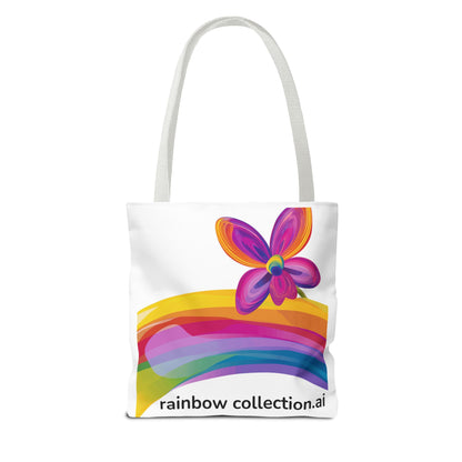 Rainbow Bunny WTF Tote Bag | LGBTQ+ Pride Statement Bag