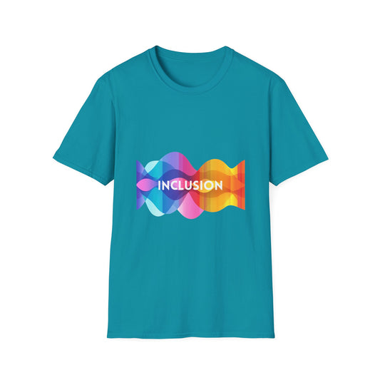 SEO/AEO Optimized Title: Inclusive Rainbow Wave T-Shirt | LGBTQ+ Pride Unisex Tee