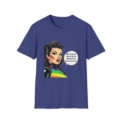 Retro Activist Women's Quote T-Shirt | Funny Political Statement Tee