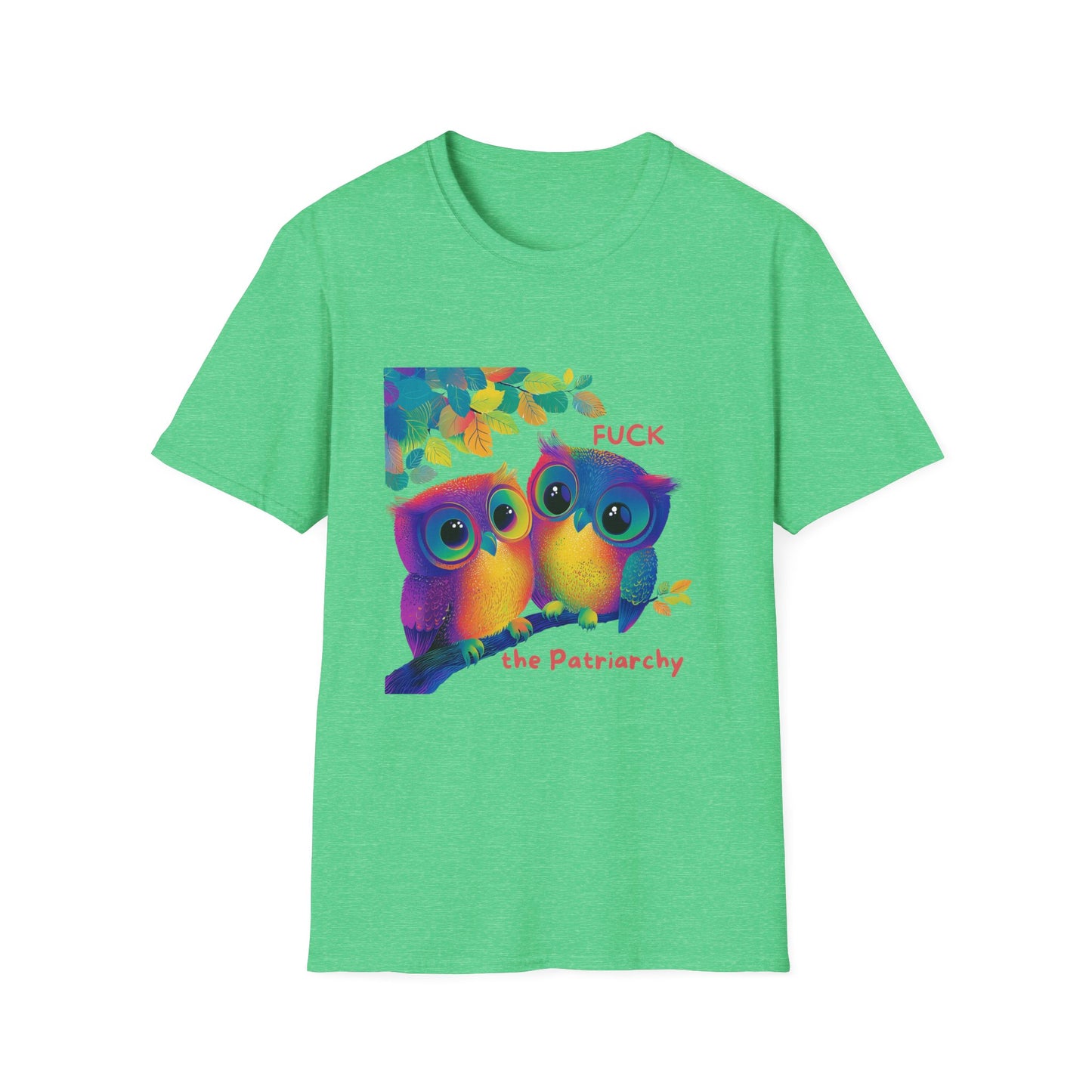 Kawaii Owl Feminist T-Shirt | Cute Resistance Tee