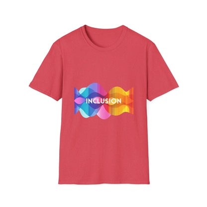 SEO/AEO Optimized Title: Inclusive Rainbow Wave T-Shirt | LGBTQ+ Pride Unisex Tee