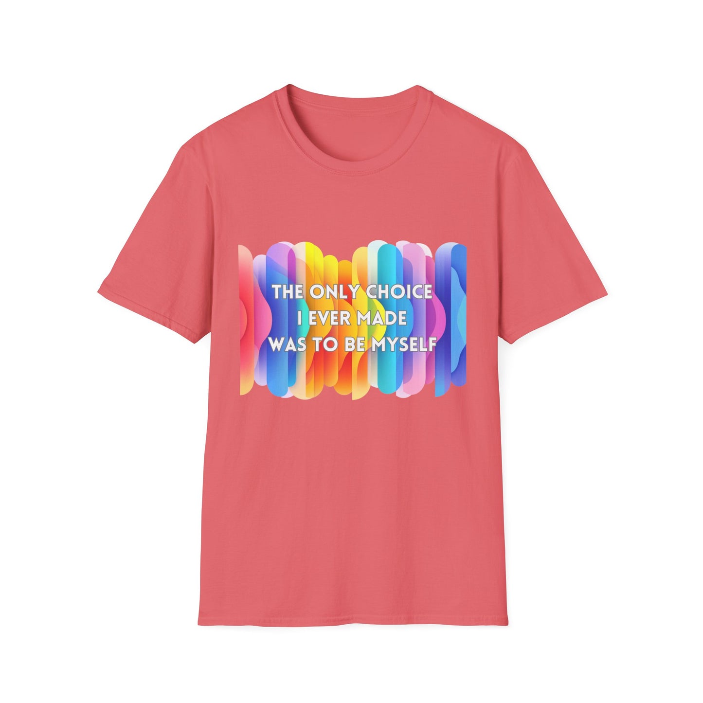 Rainbow Authenticity T-Shirt | Be Myself Pride Tee
