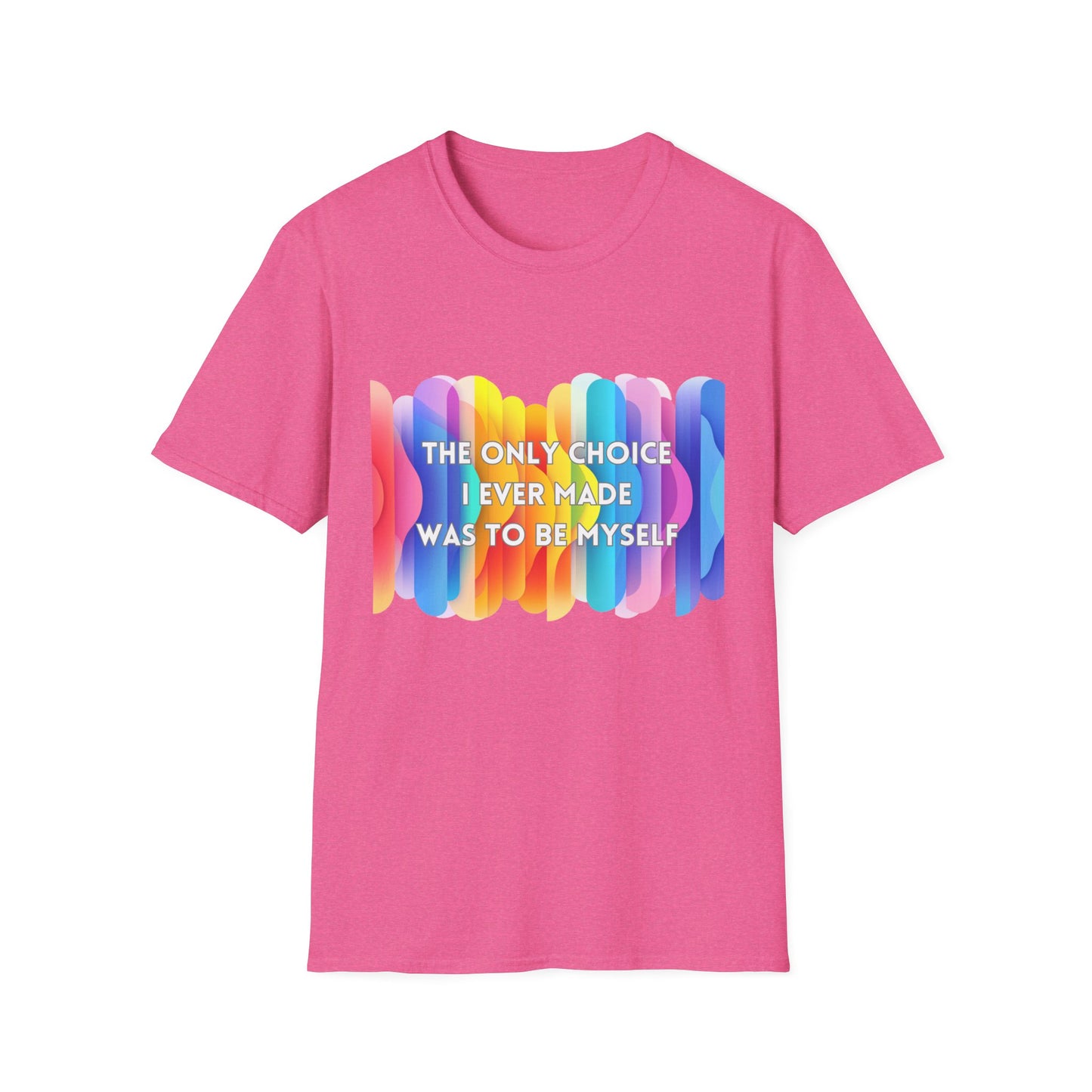 Rainbow Authenticity T-Shirt | Be Myself Pride Tee