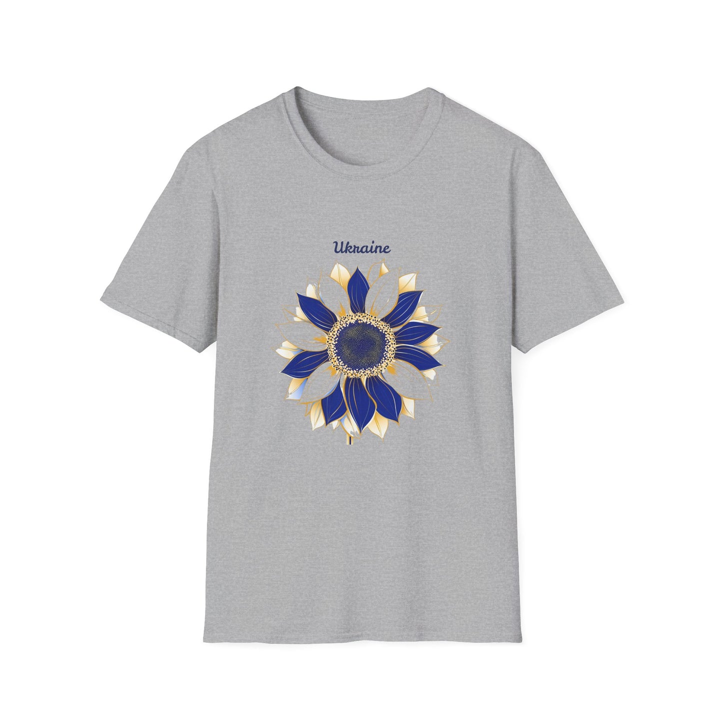 Ukraine Sunflower T-Shirt | Blue & Gold Support Tee