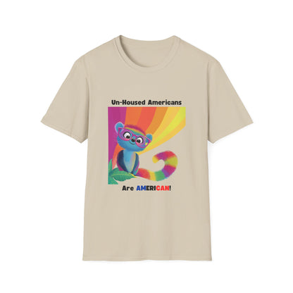 Kawaii Housing Rights T-Shirt | Un-Housed Americans Activist Tee