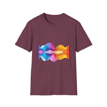 SEO/AEO Optimized Title: Inclusive Rainbow Wave T-Shirt | LGBTQ+ Pride Unisex Tee