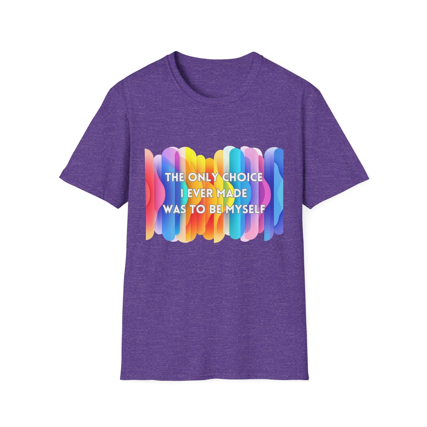 Rainbow Authenticity T-Shirt | Be Myself Pride Tee