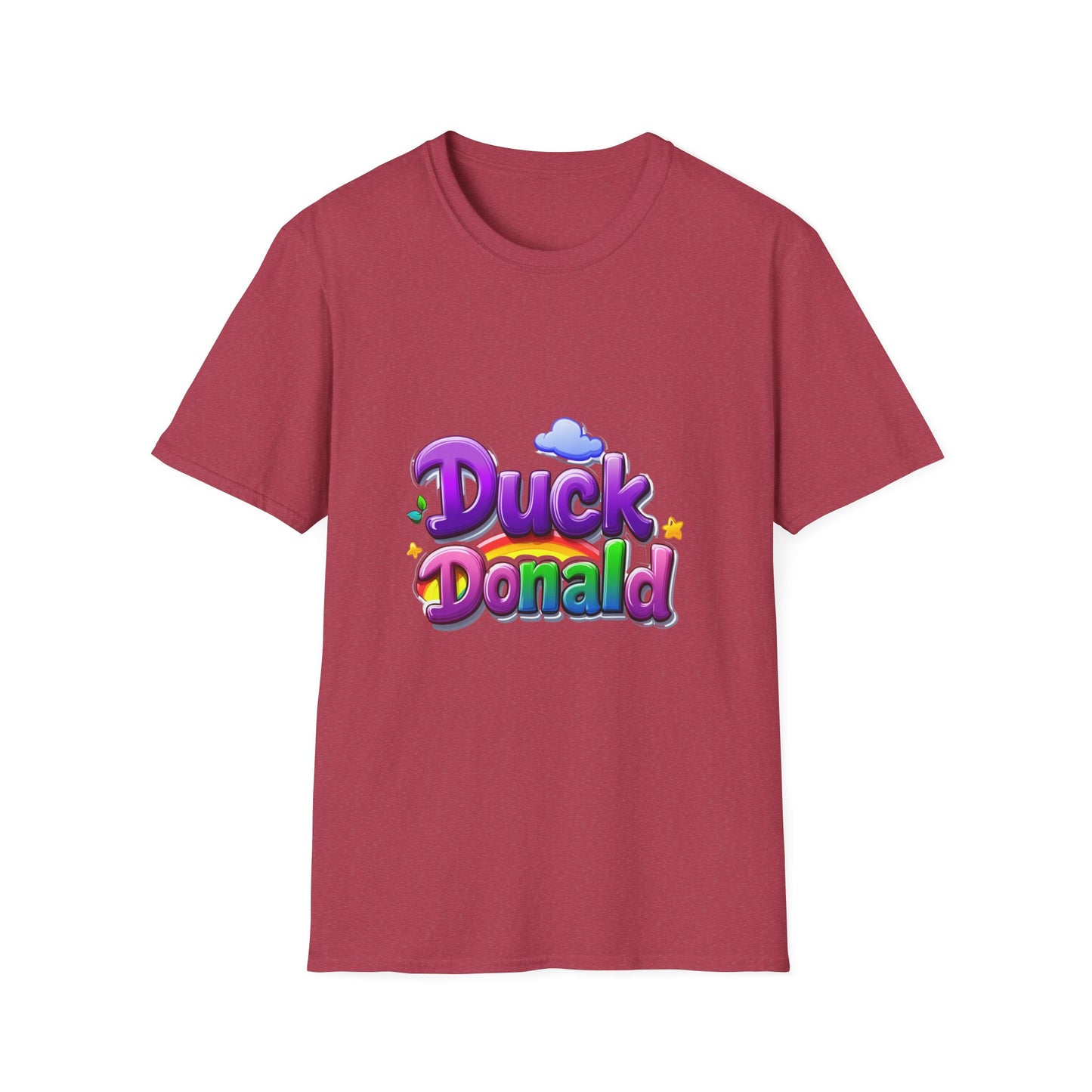 Duck Donald Retro T-Shirt | Nostalgic Cartoon Style Unisex Tee