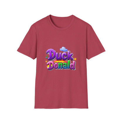 Duck Donald Retro T-Shirt | Nostalgic Cartoon Style Unisex Tee