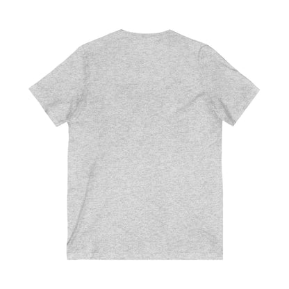 Feminist Cat Coffee V-Neck | Women Empowerment Tee | Kawaii Cat Lover Gift
