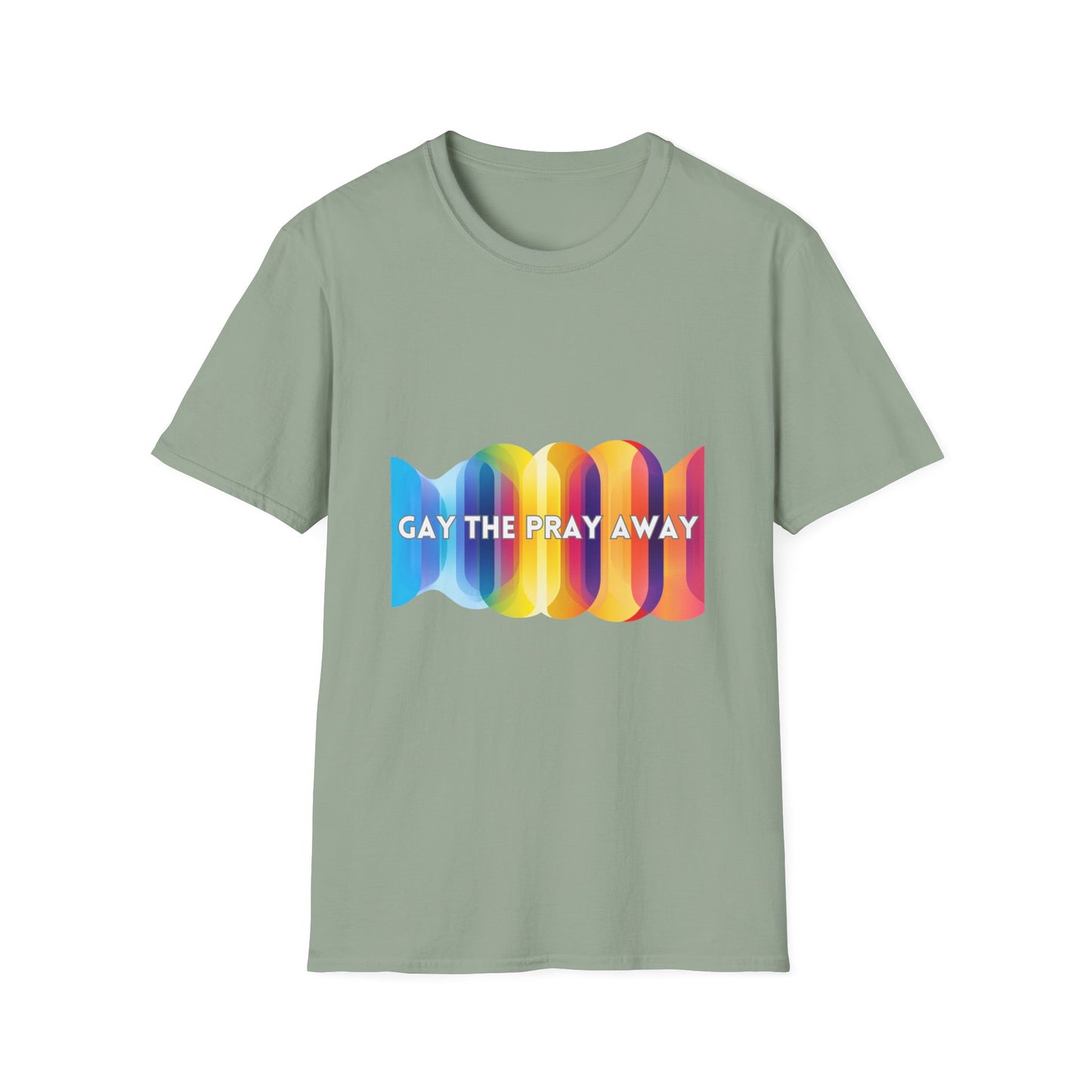 Gay The Pray Away Pride T-Shirt | LGBTQ+ Rainbow Tee