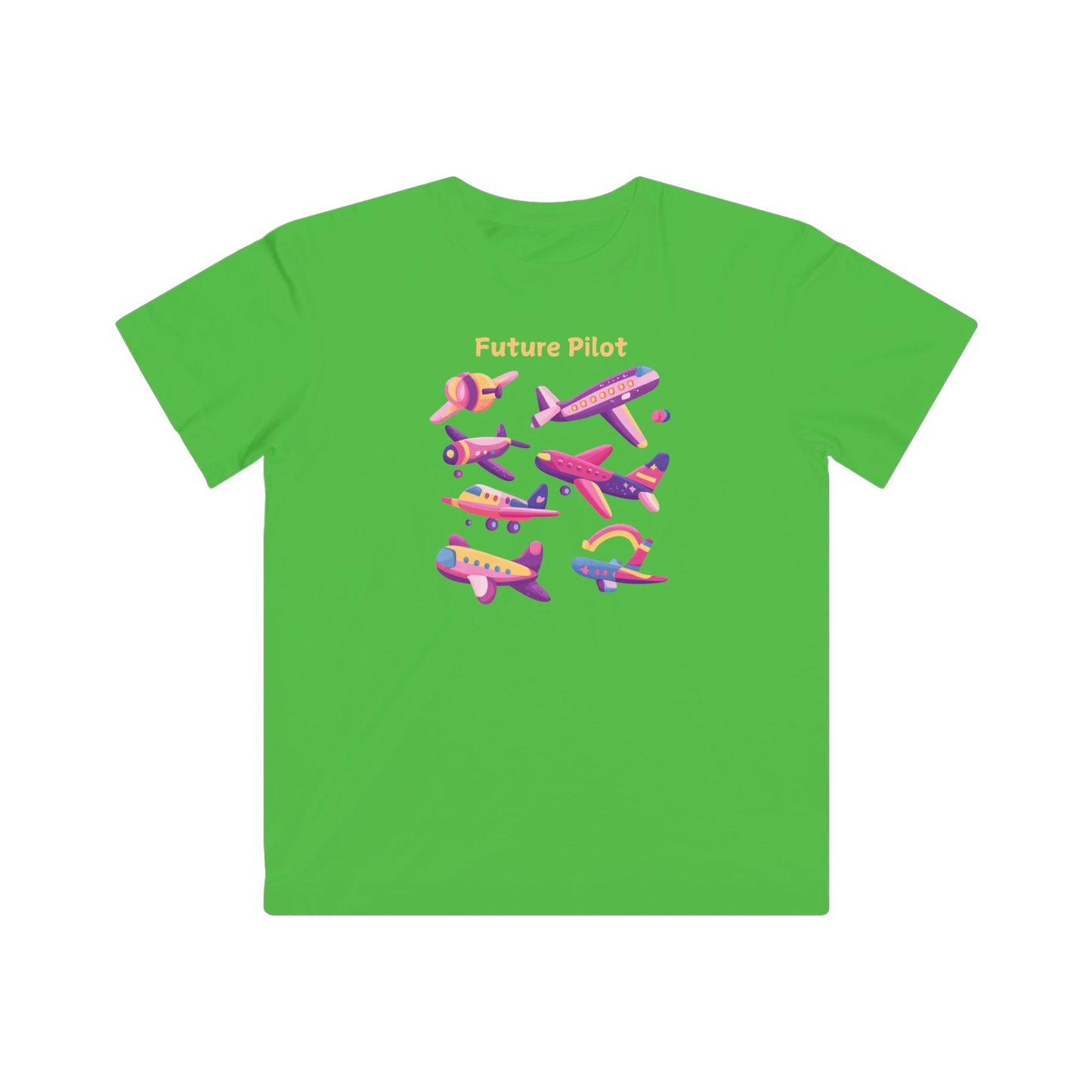 Future Pilot Kids T-Shirt | Cute Aviation Design | STEM Gift for Children