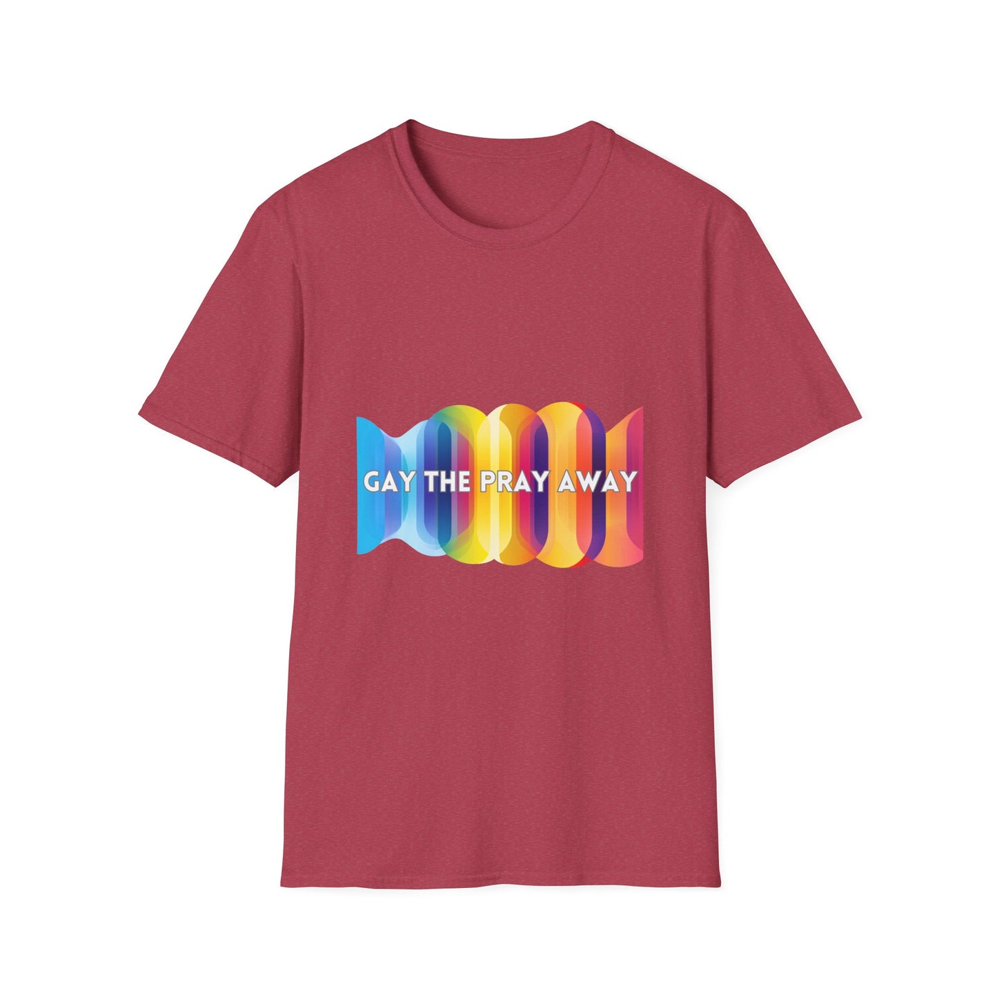 Gay The Pray Away Pride T-Shirt | LGBTQ+ Rainbow Tee